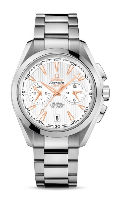Omega Seamaster Aqua Terra 150M Co-Axial Chronometer GMT Chronograph 43 mm