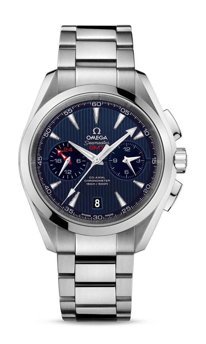Omega Seamaster Aqua Terra 150M Co-Axial Chronometer GMT Chronograph 43 mm