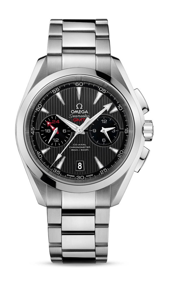 Omega Seamaster Aqua Terra 150M Co-Axial Chronometer GMT Chronograph 43 mm