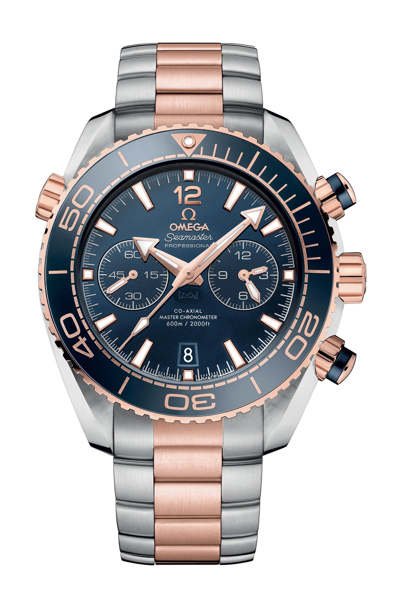 Seamaster Planet Ocean 600M Co-Axial Master Chronometer Chronograph 45.5 mm