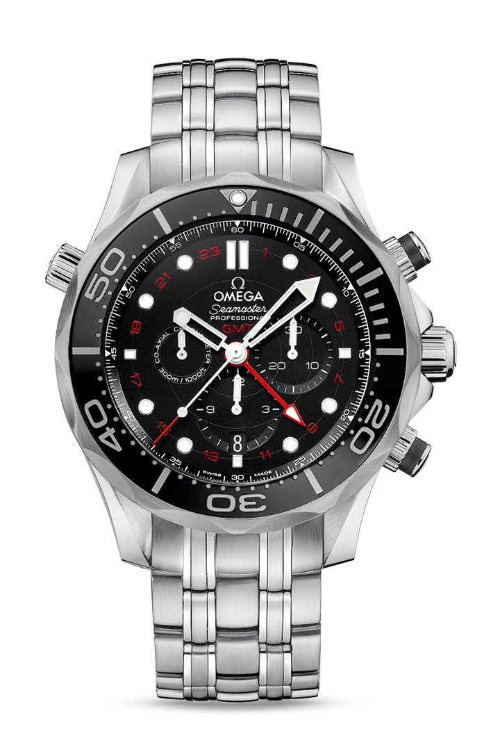 Seamaster Diver 300M Co-Axial Chronometer GMT Chronograph 44 mm