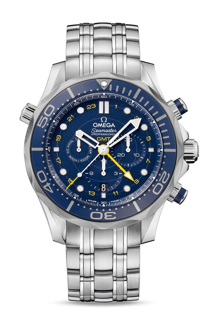 Seamaster Diver 300M Co-Axial Chronometer GMT Chronograph 44 mm