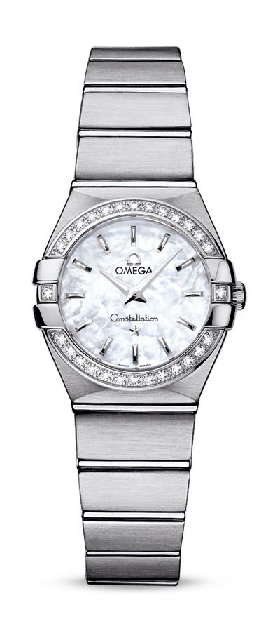 Omega constellationシルバー オメガ コンステレーション シルバー 38MM 123.10.38.21.02.001