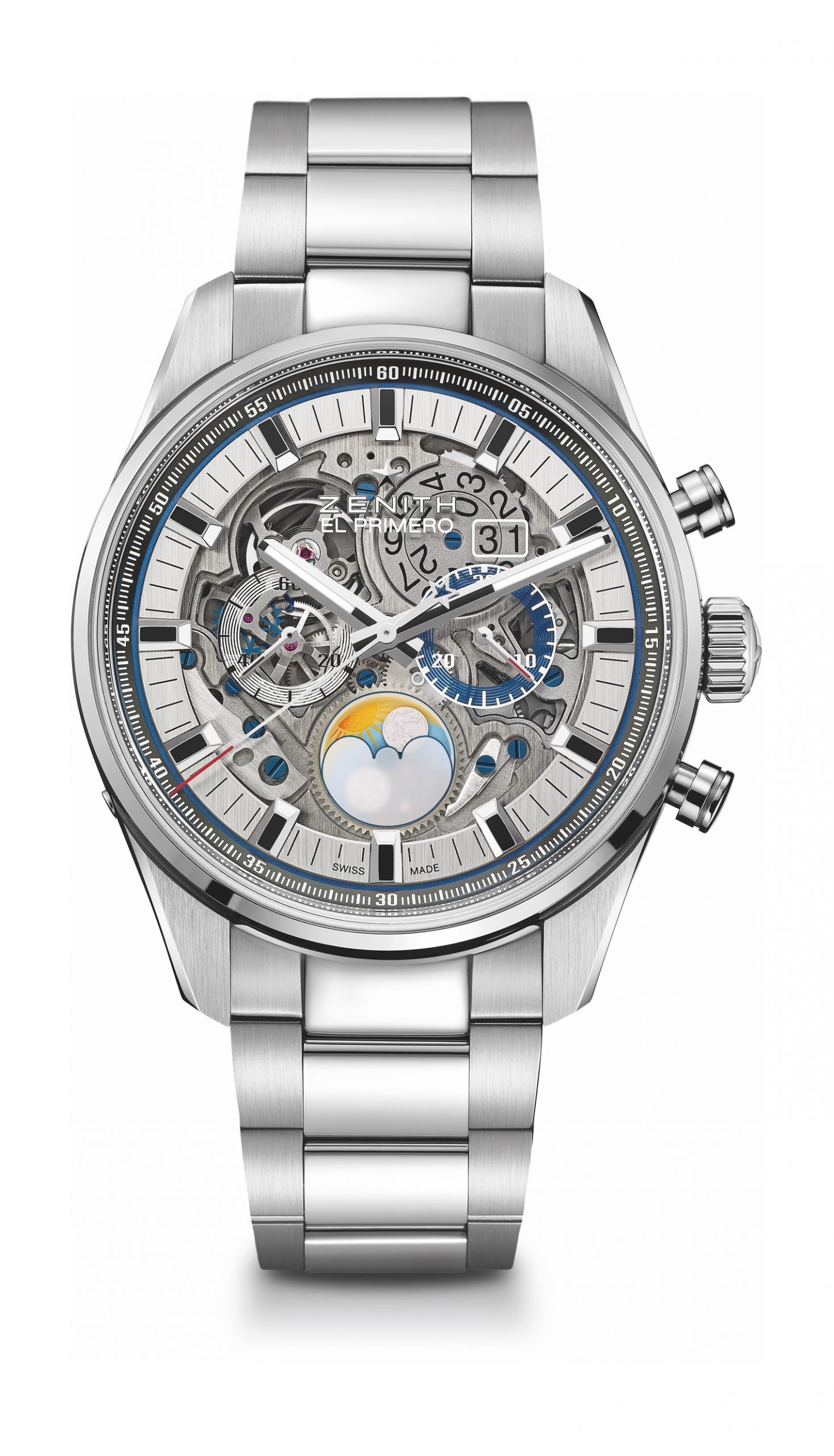 Zenith Chronomaster El Primero Grande Date Full Open