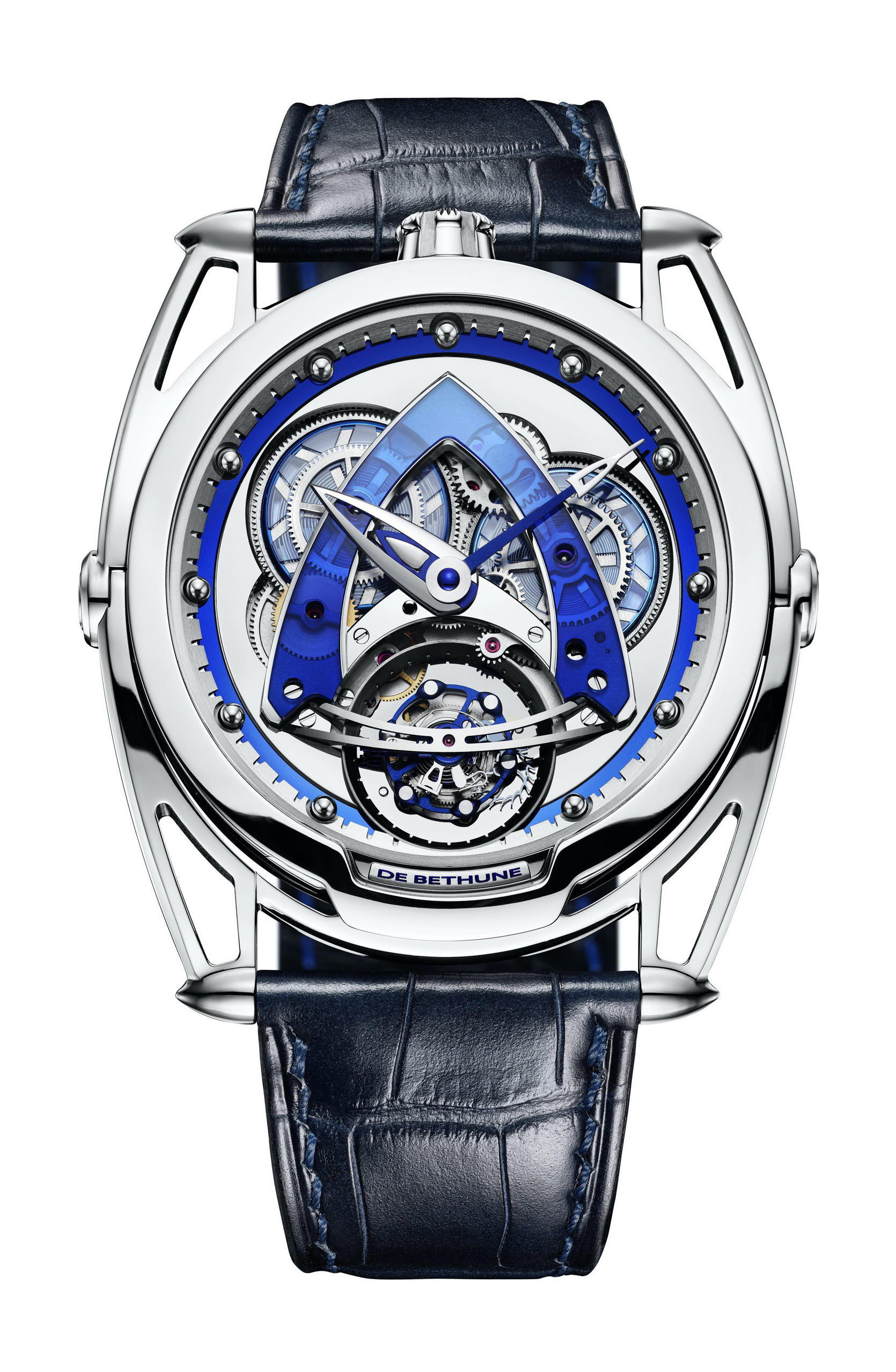 De Bethune DB28 Steel Wheels Sapphire Tourbillon