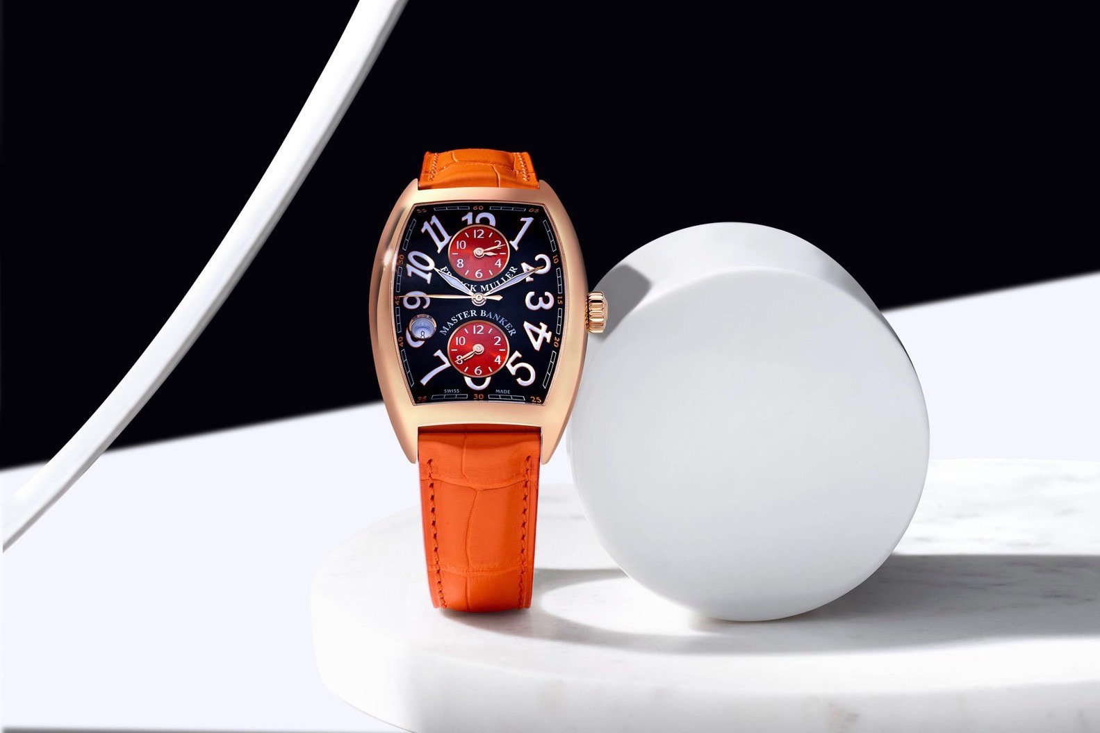 Franck Muller Cintrée Curvex Master Banker Asia Exclusive