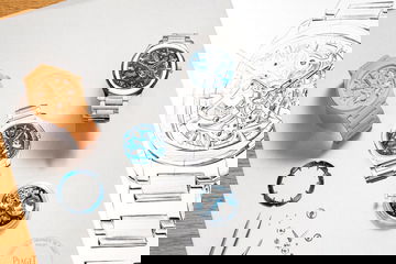 Piaget Polo Blue Skeleton