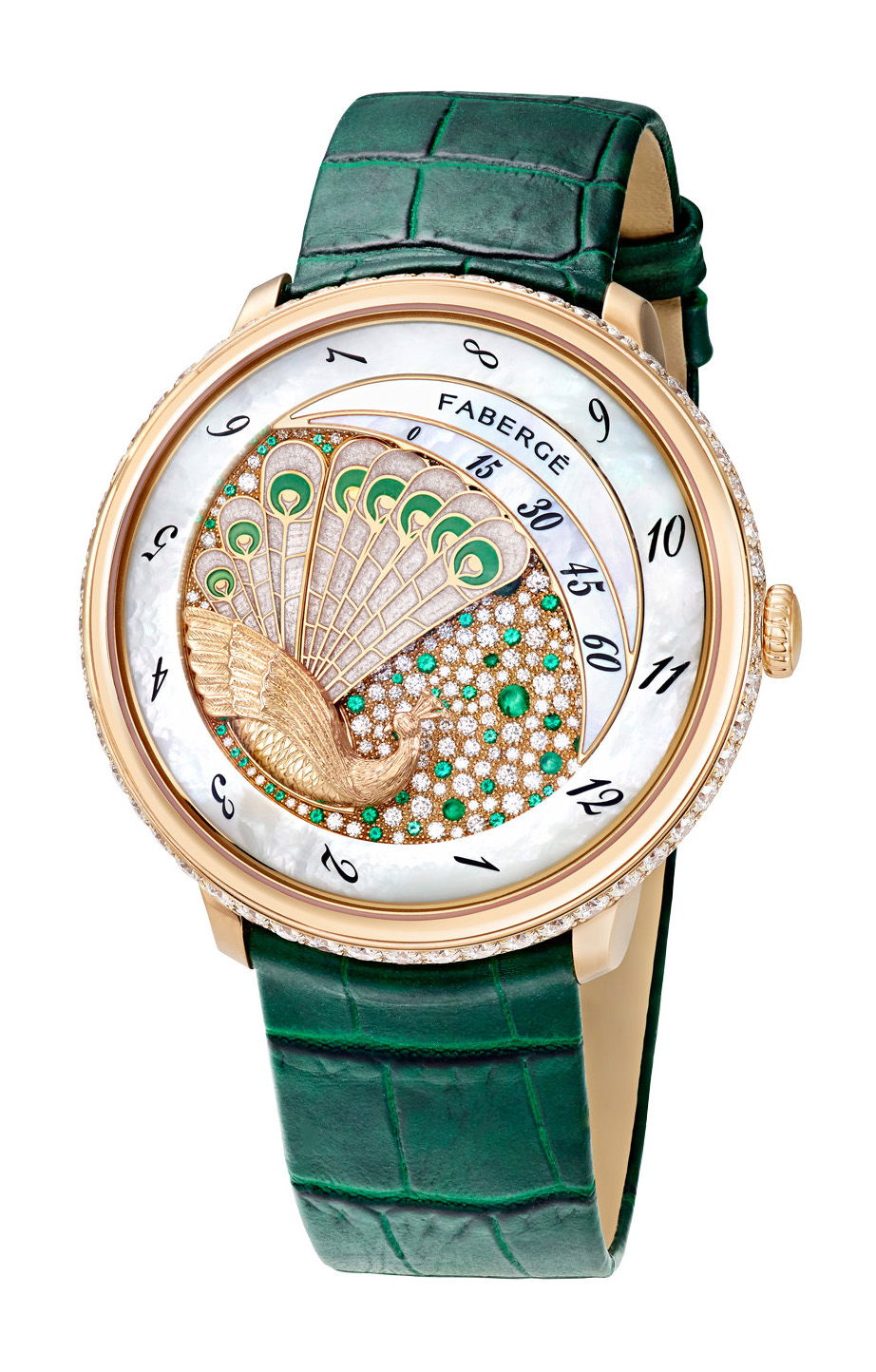 Fabergé Lady Compliquée Peacock Emerald