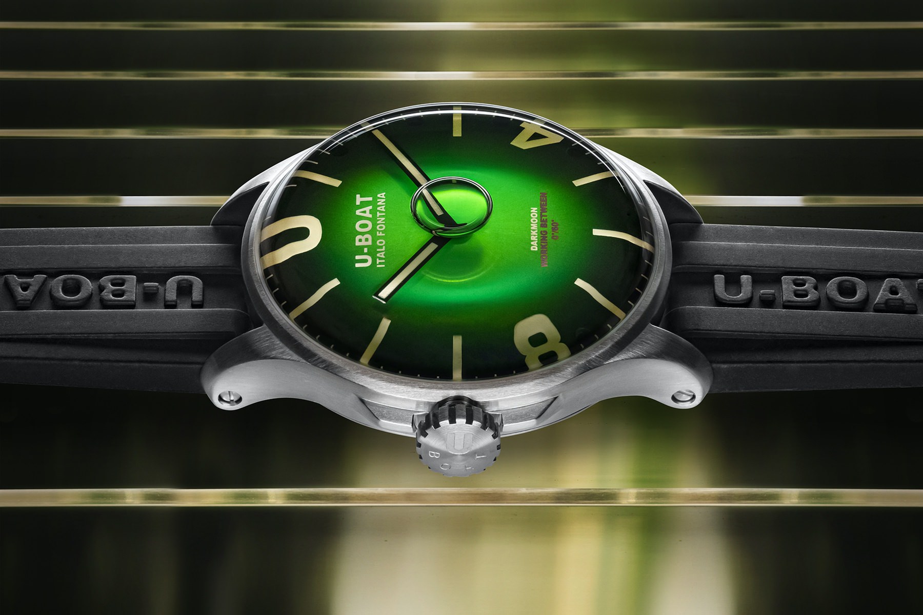 U-Boat Darkmoon 44 Green SS Soleil