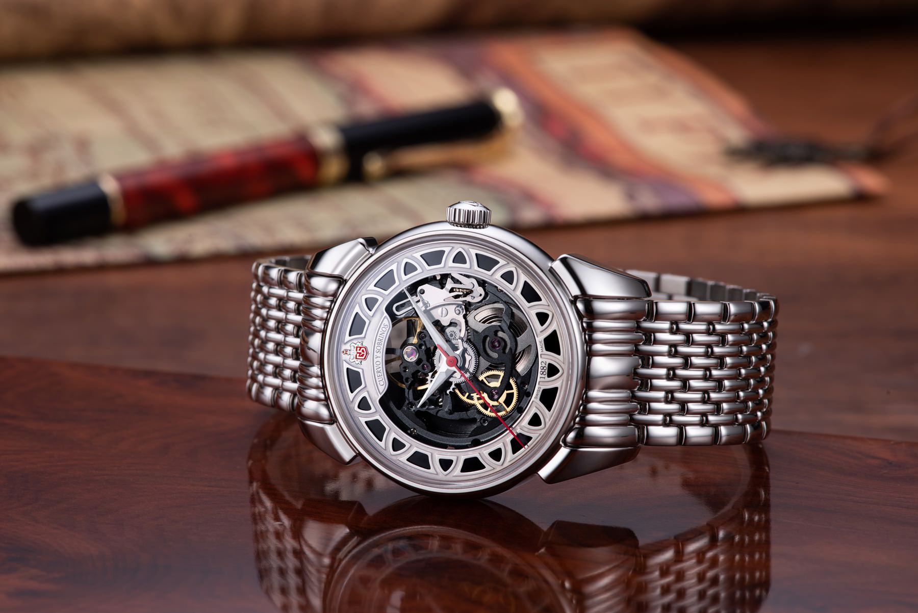 Cuervo y Sobrinos Historiador Squelette