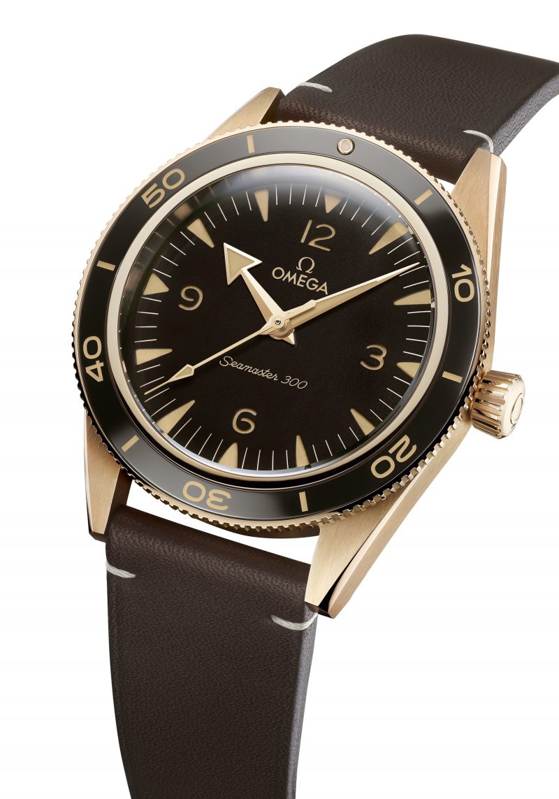 Omega Seamaster 300 Co‑Axial Master Chronometer 41mm Bronze Gold