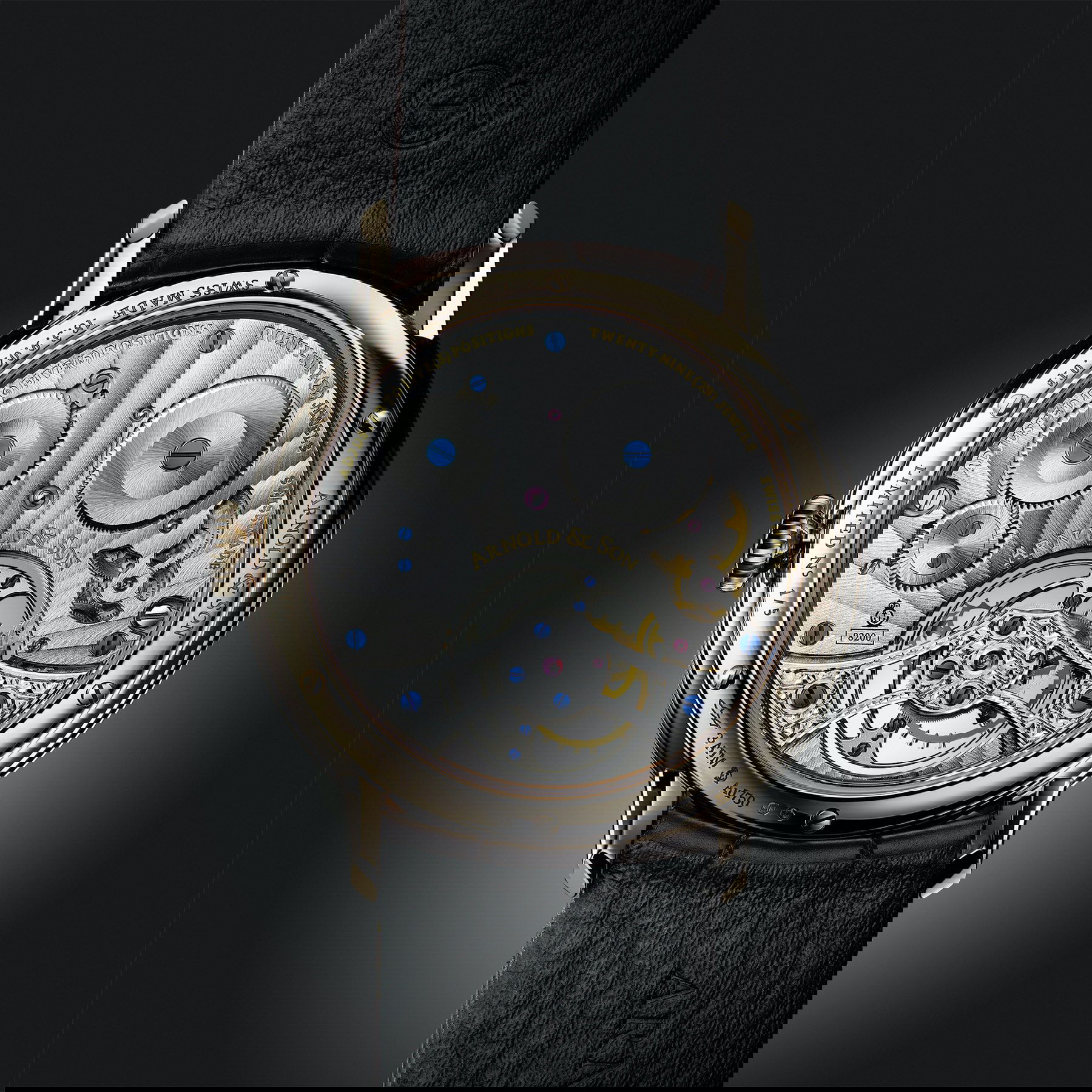 Arnold &amp; Son Ultrathin Tourbillon Dragon &amp; Phoenix Pietersite