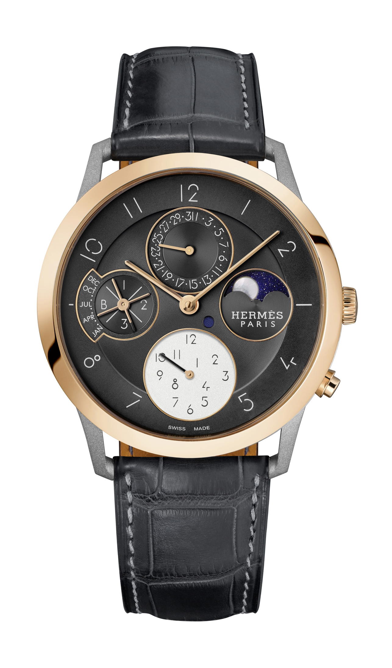 Hermès Slim d'Hermès Quantième Perpétuel