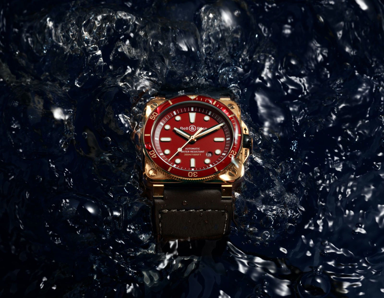 Bell &amp; Ross BR 03-92 Diver Red Bronze