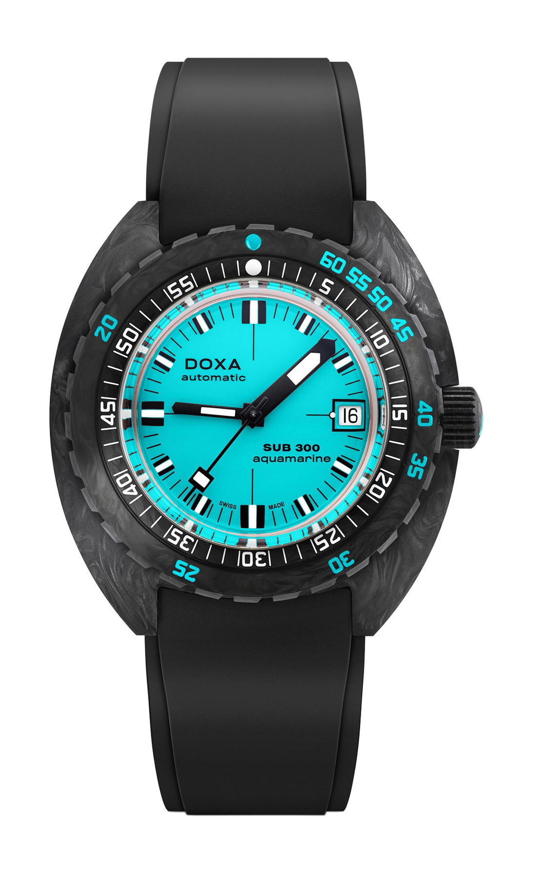 Doxa SUB 300 Carbon Aquamarine