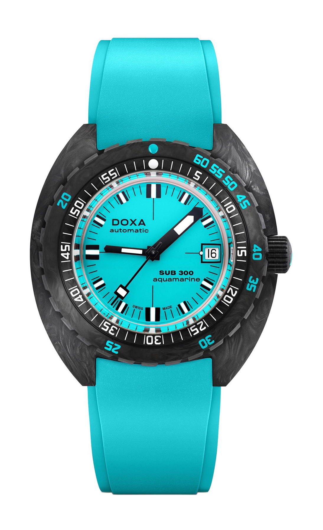 Doxa SUB 300 Carbon Aquamarine