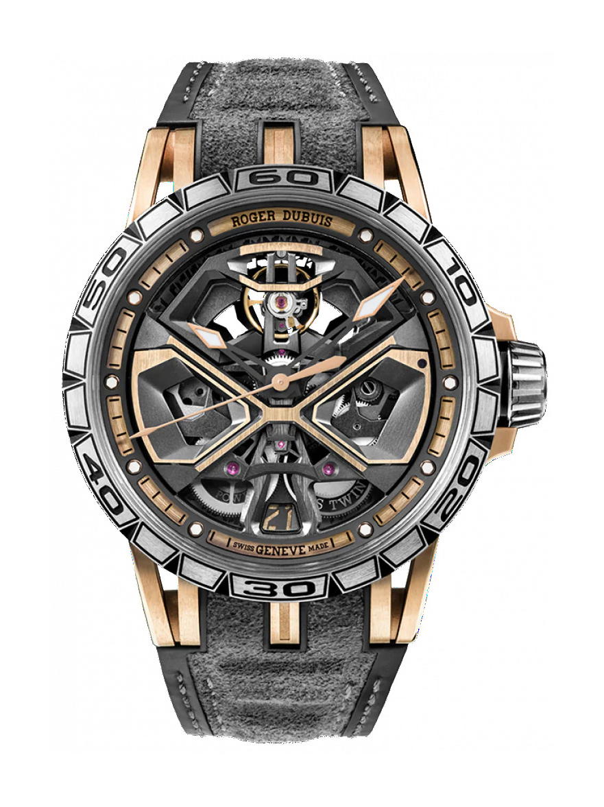 Roger Dubuis Excalibur Spider Monobalancier Huracan Pink Gold
