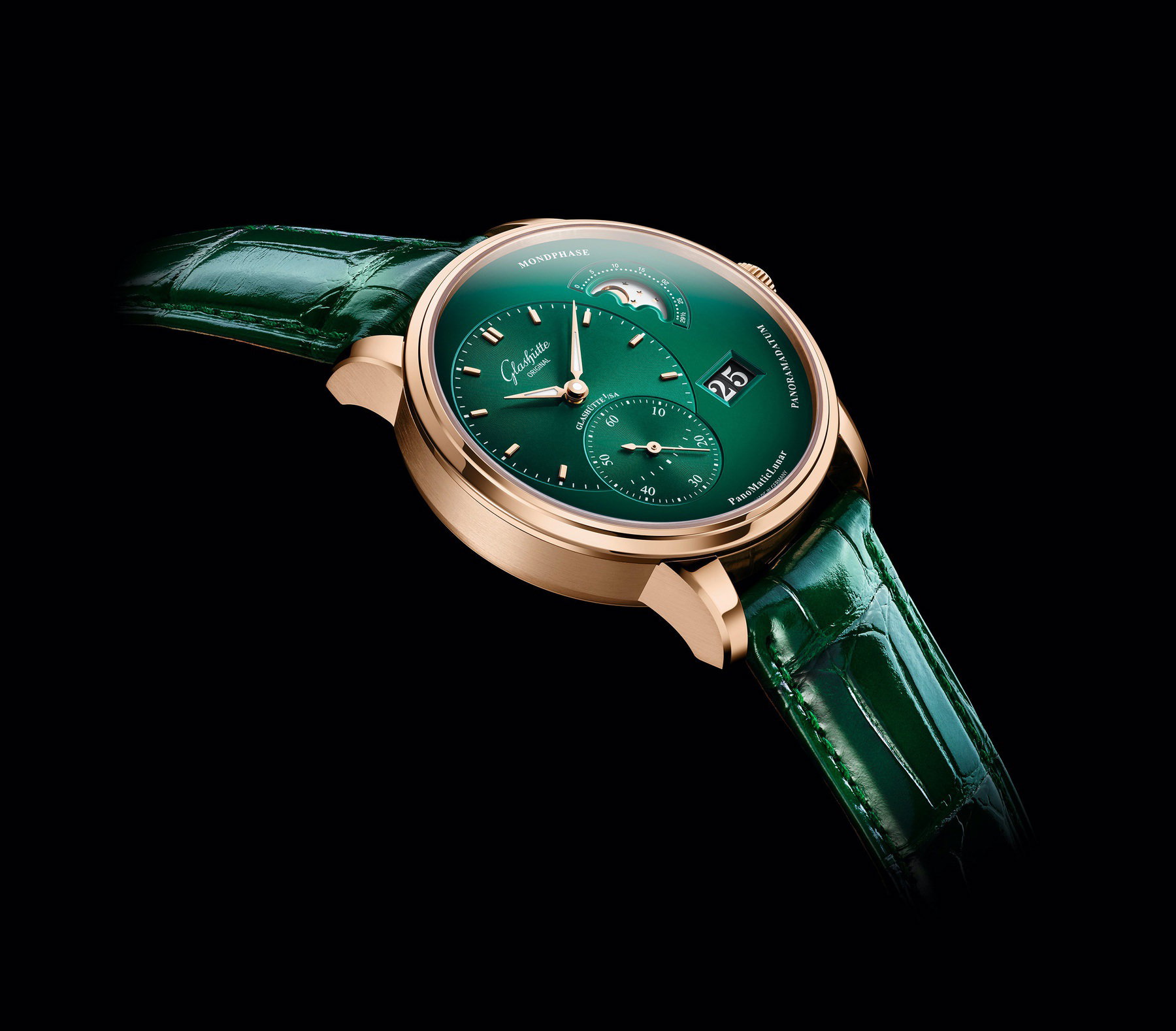 Glashütte Original PanoMatic Lunar Red Gold