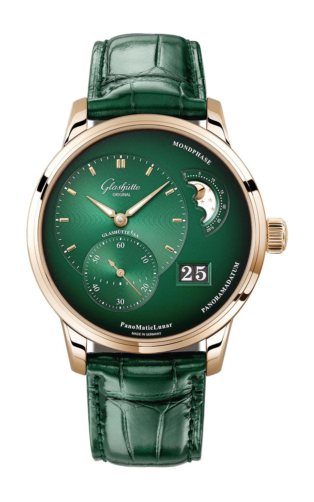 Glashütte Original PanoMatic Lunar Red Gold