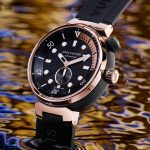 Louis Vuitton Tambour Street Diver Black Blaze