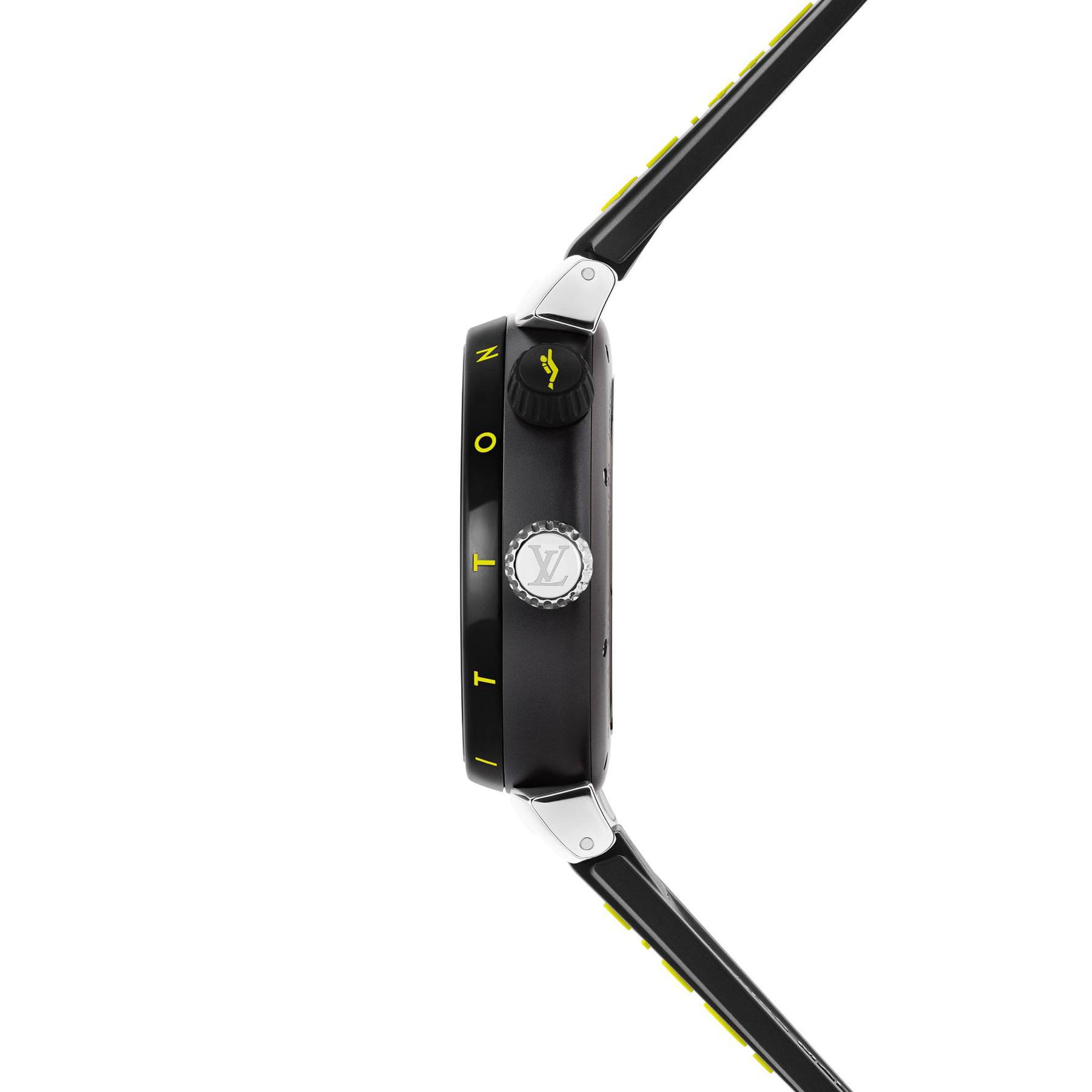 Louis Vuitton Tambour Street Diver Neon Black