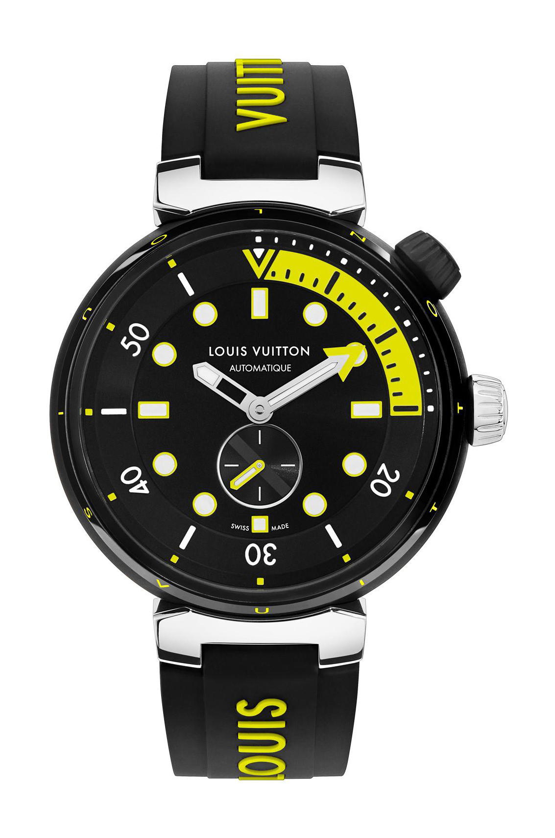 Louis Vuitton Tambour Street Diver Neon Black