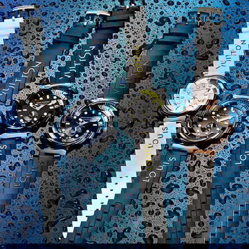 Louis Vuitton Tambour Street Diver Neon Black