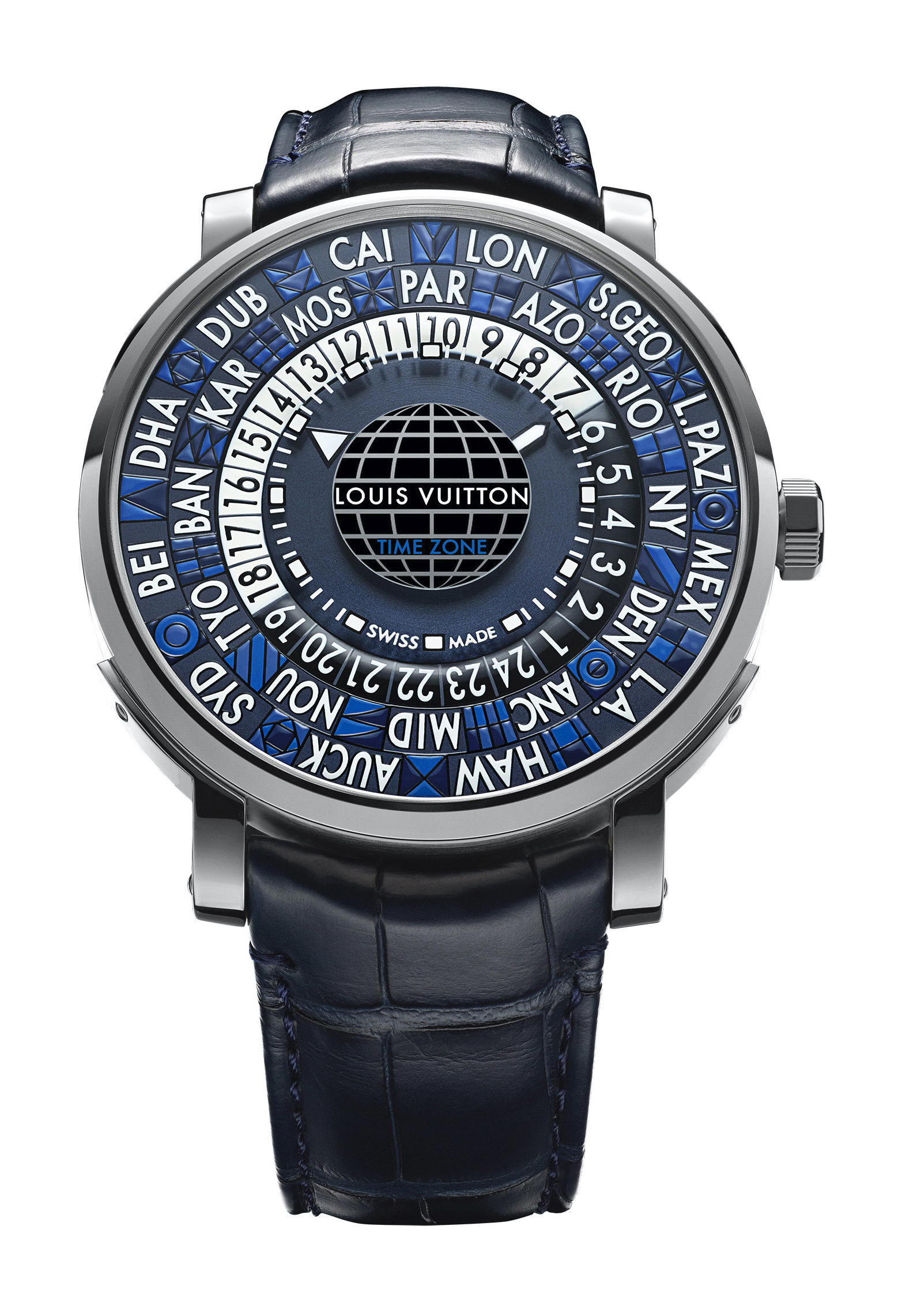 Louis Vuitton Escale Time Zone Blue