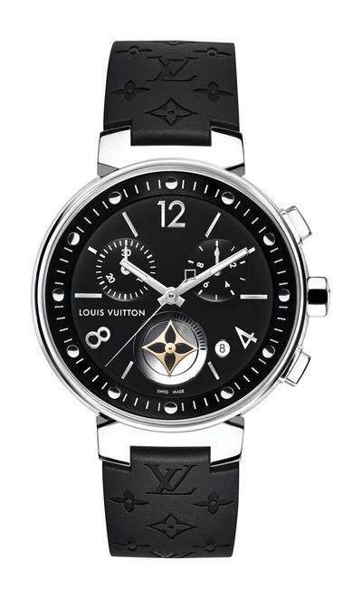 Louis Vuitton Tambour Moon Star Chronograph Black