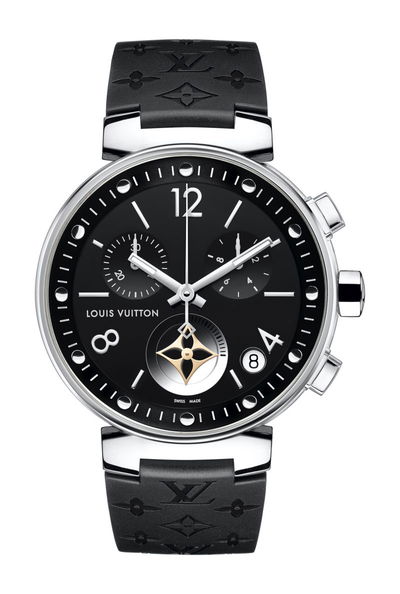 Louis Vuitton Tambour Moon Star Chronograph Black