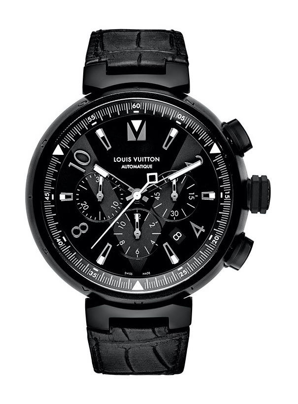 Louis Vuitton Tambour All Black Chronographe