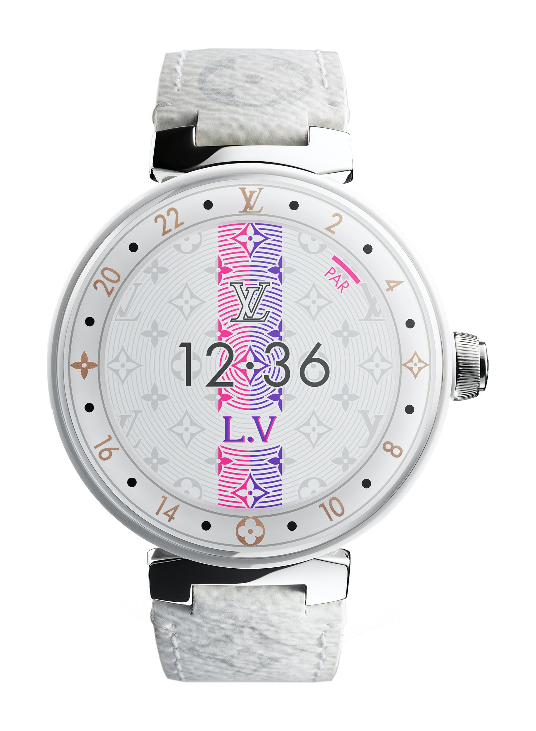 Louis Vuitton Tambour Horizon Pure White