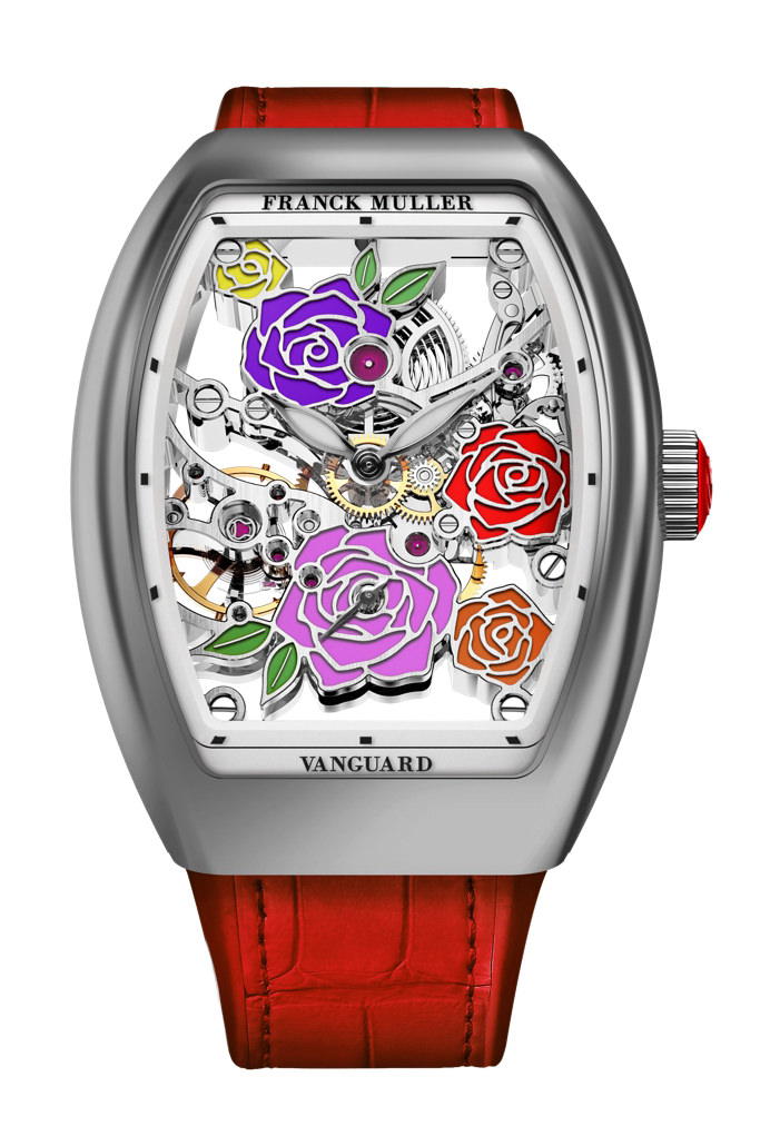 Franck Muller Vanguard Rose Skeleton