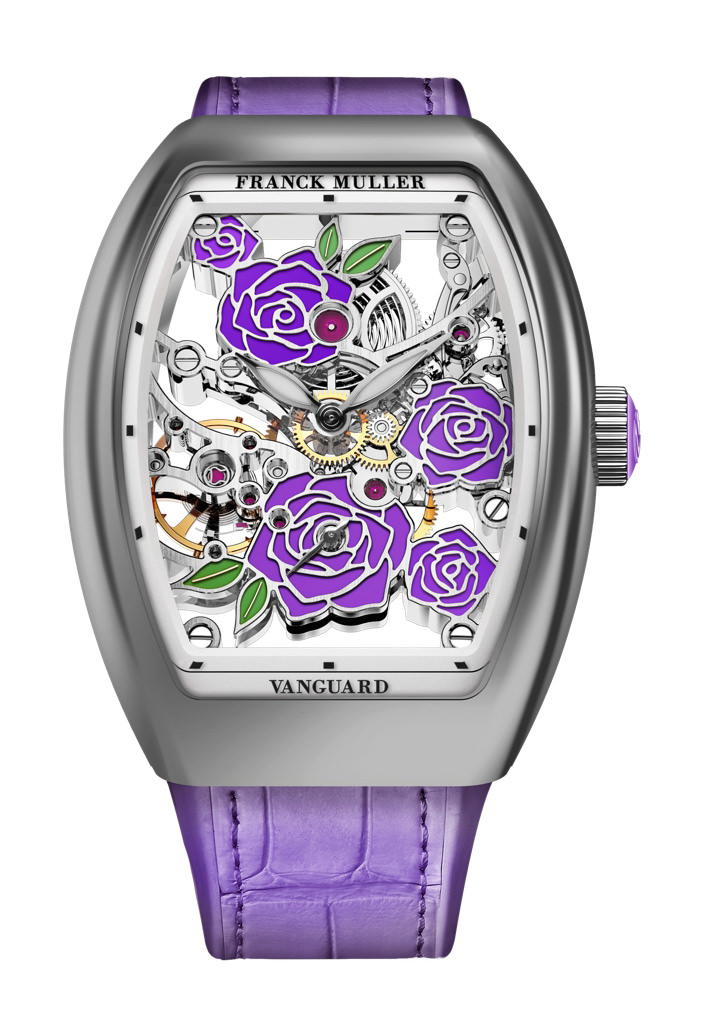Franck Muller Vanguard Rose Skeleton