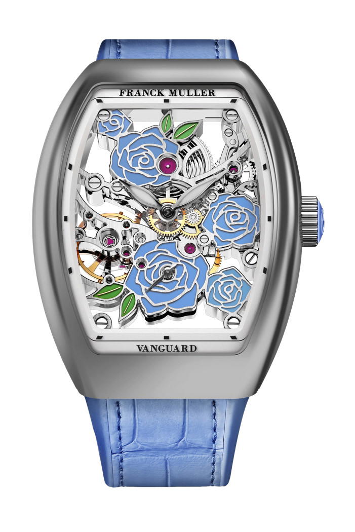 Franck Muller Vanguard Rose Skeleton