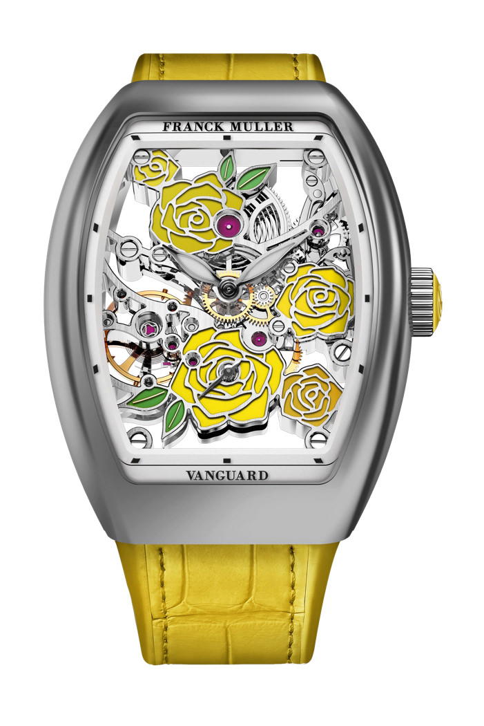Franck Muller Vanguard Rose Skeleton