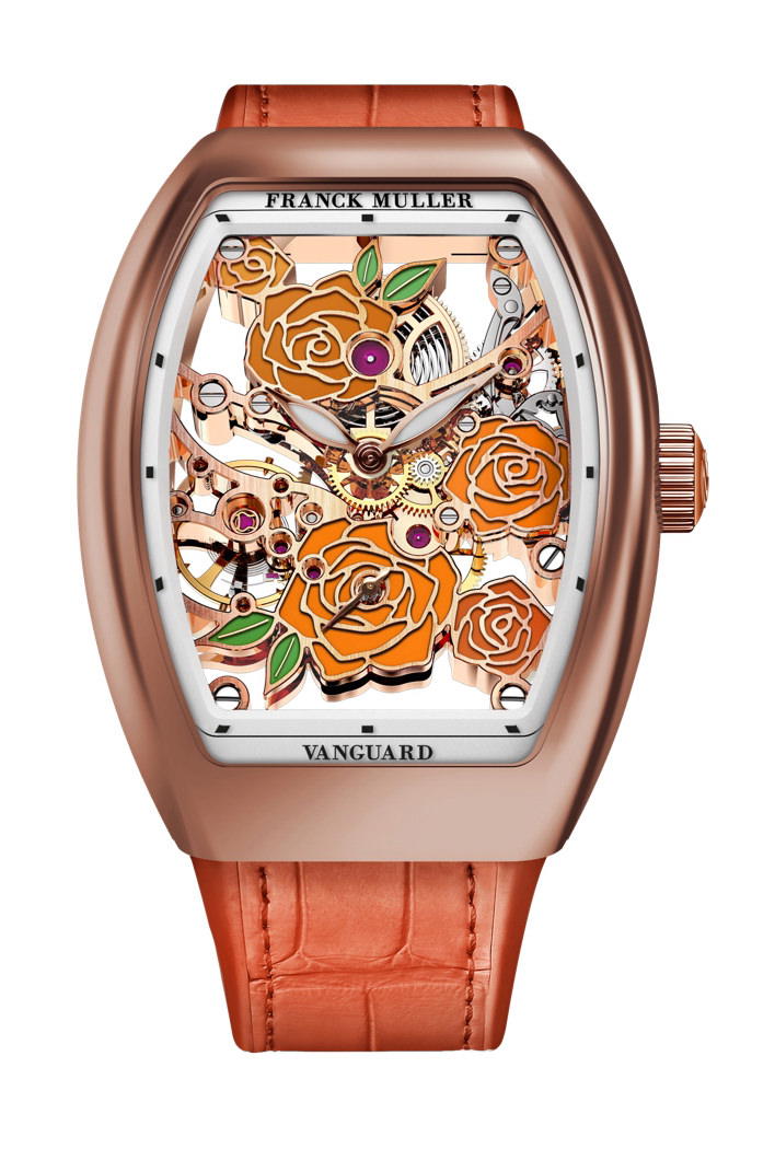 Franck Muller Vanguard Rose Skeleton