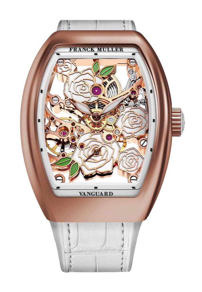 Franck Muller Vanguard Rose Skeleton