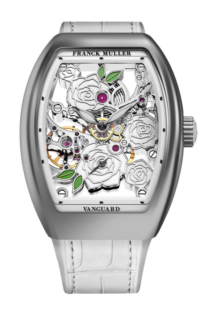 Franck Muller Vanguard Rose Skeleton