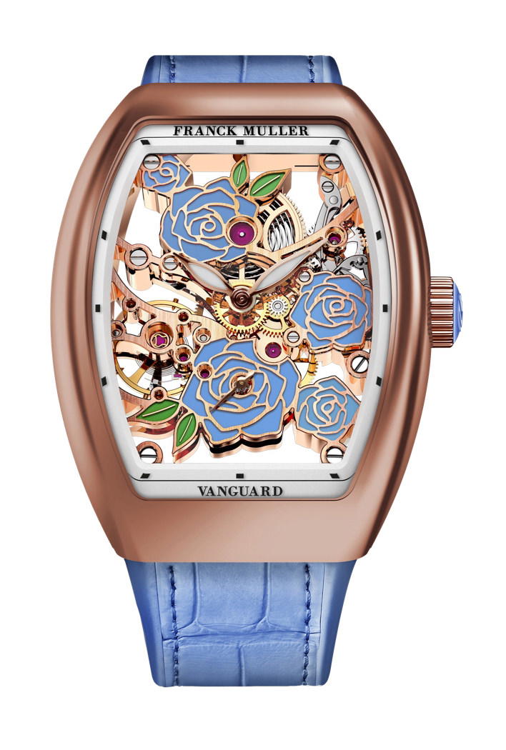 Franck Muller Vanguard Rose Skeleton