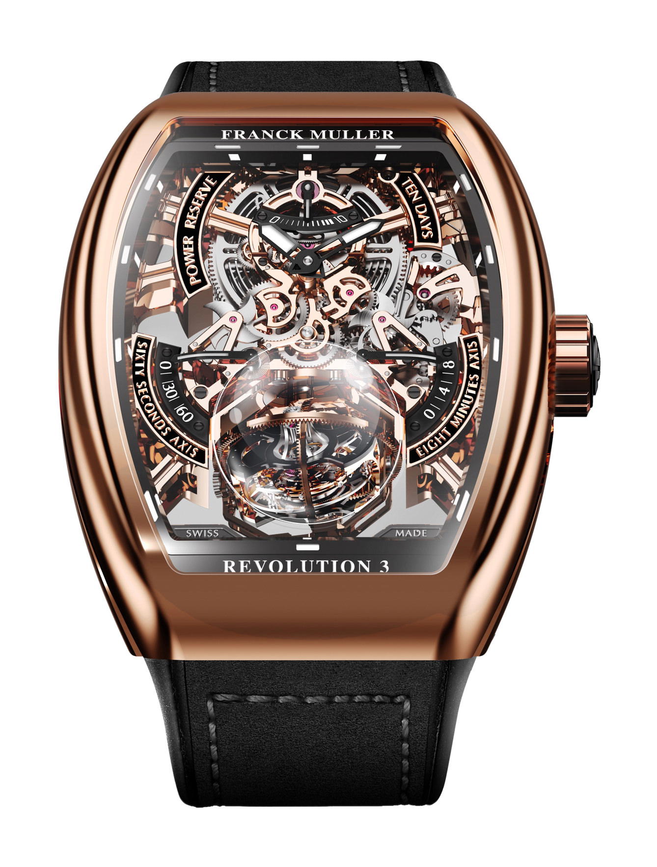 Franck Muller Vanguard Revolution 3 Skeleton