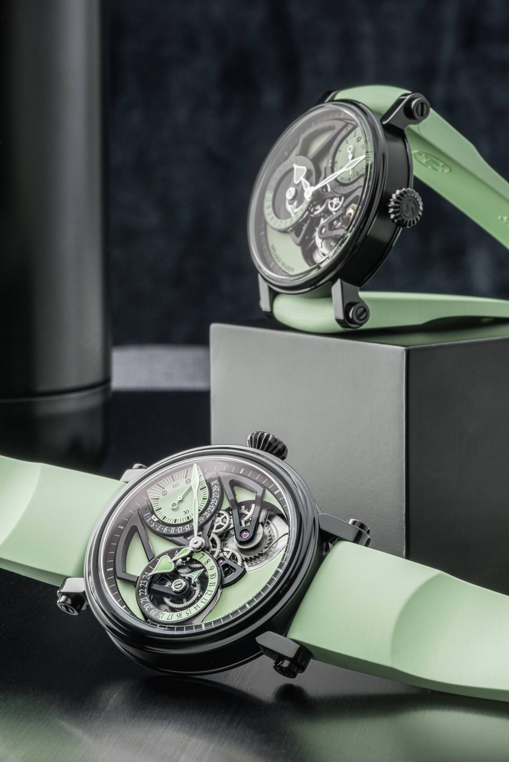 Openworked Dual Time Mint - Image 7