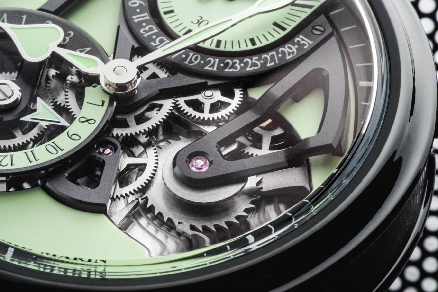 Openworked Dual Time Mint - Image 3