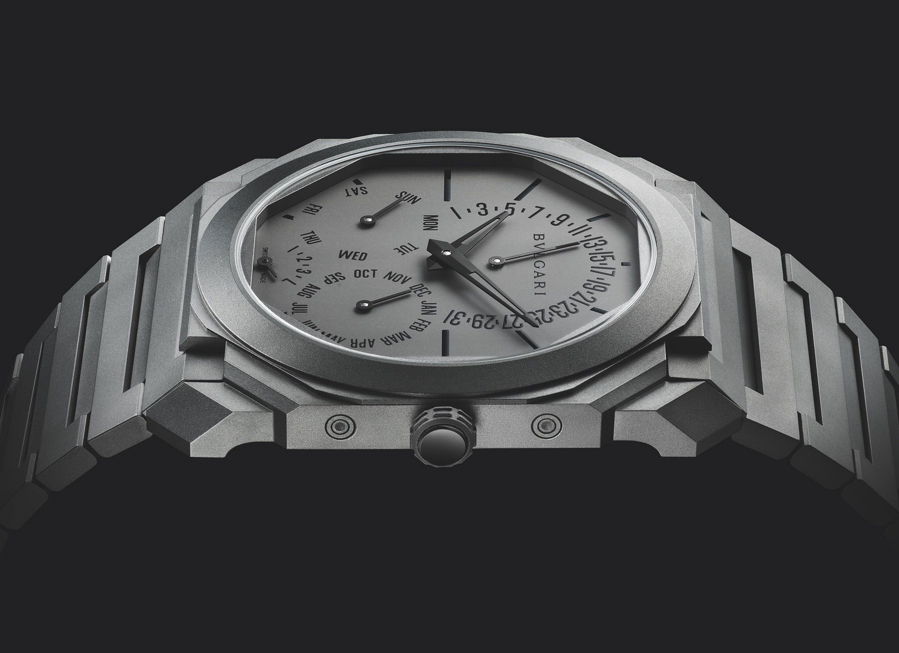 Bvlgari Octo Finissimo Perpetual Calendar Titanium