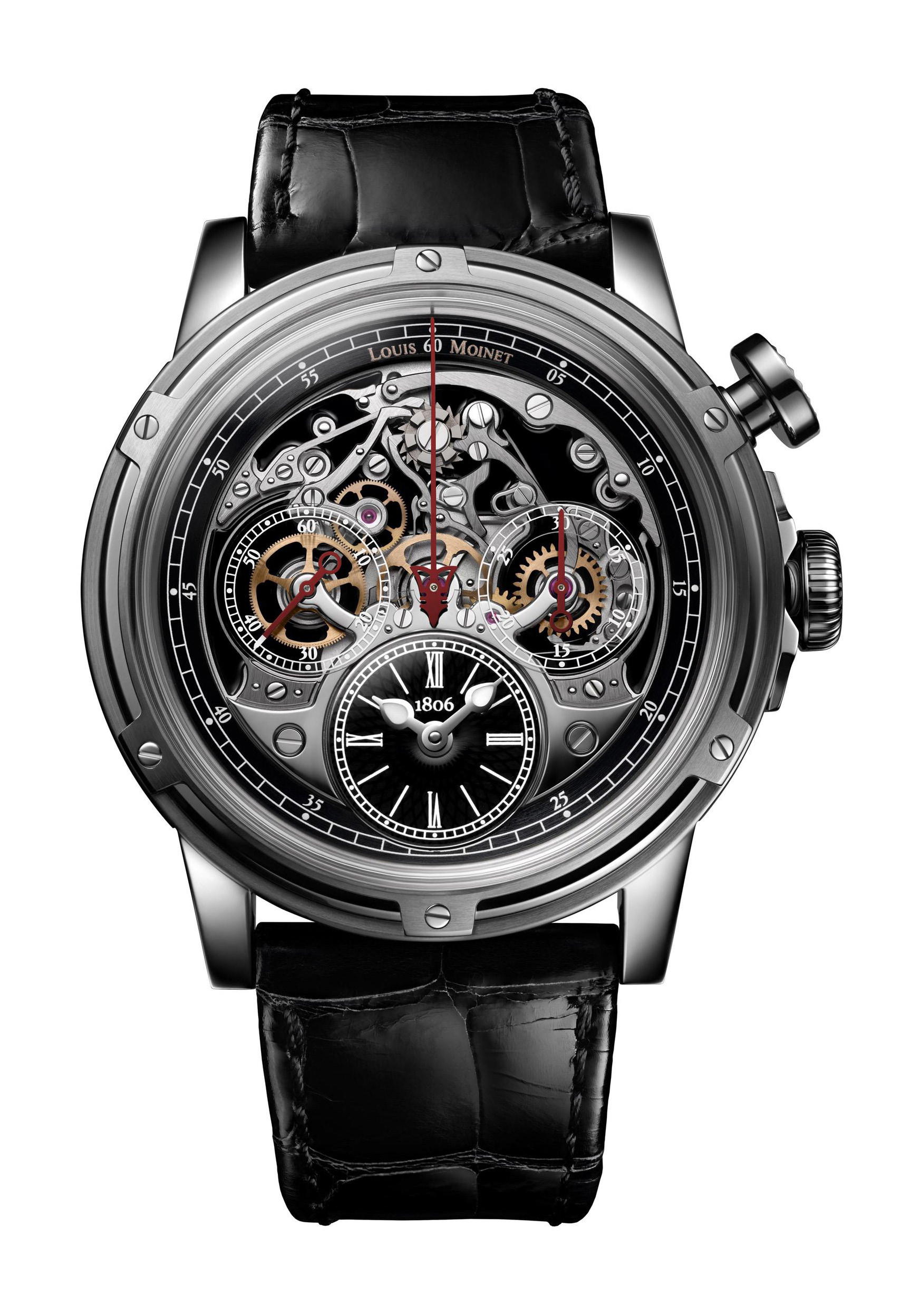 Louis Moinet Memoris Superlight Black