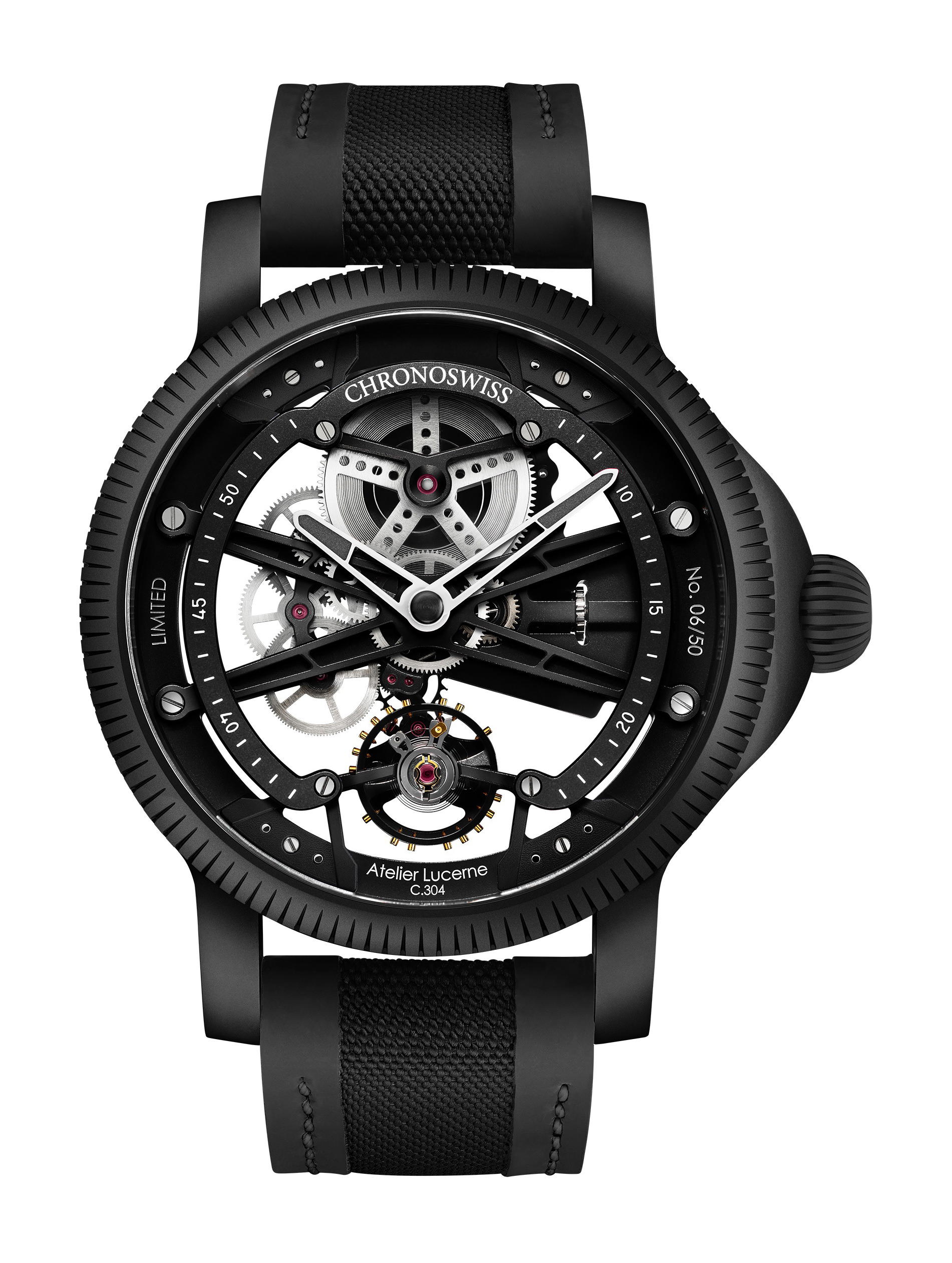 Chronoswiss Skeltec Pitch Black