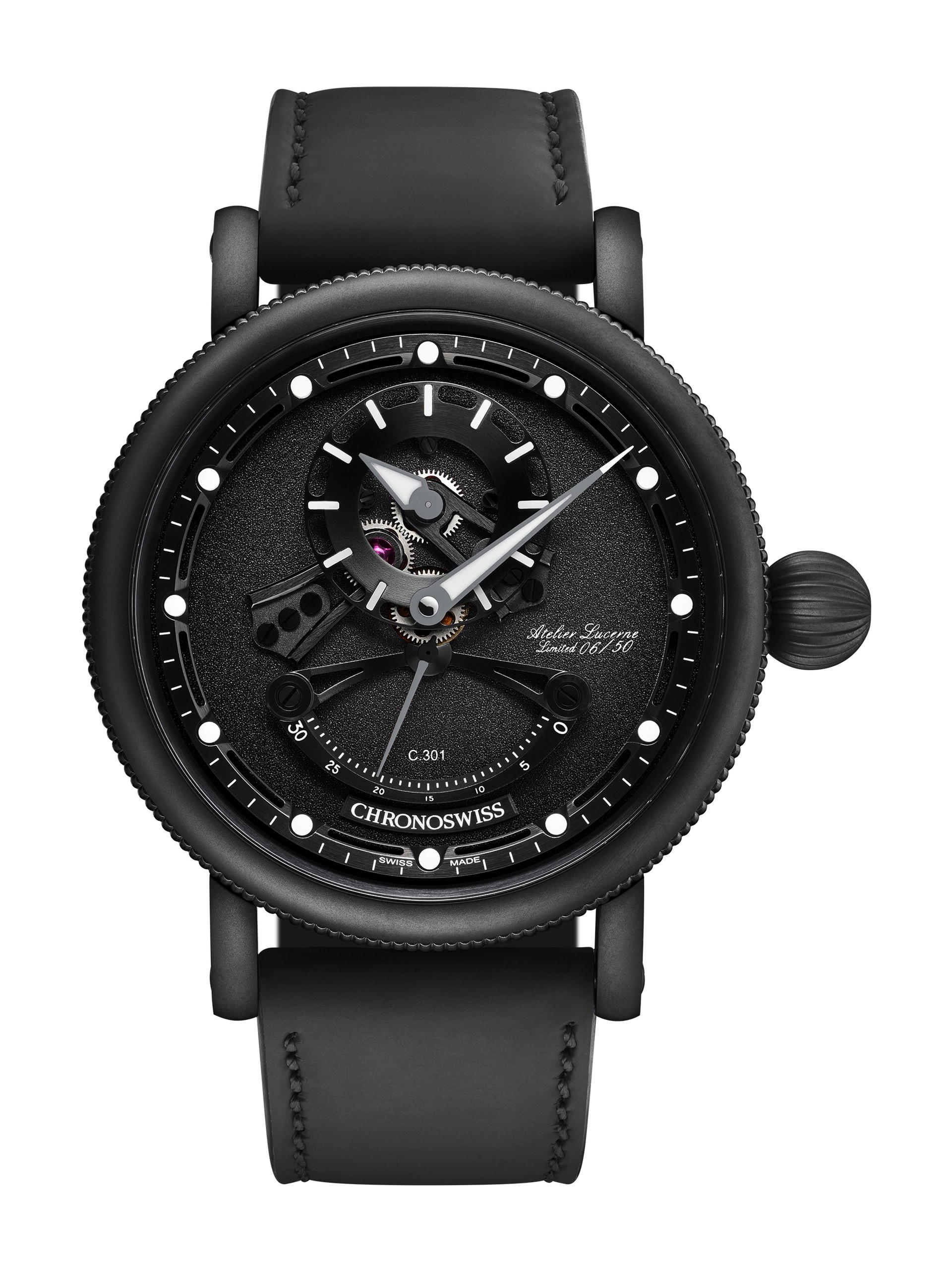 Chronoswiss Open Gear Black Ice