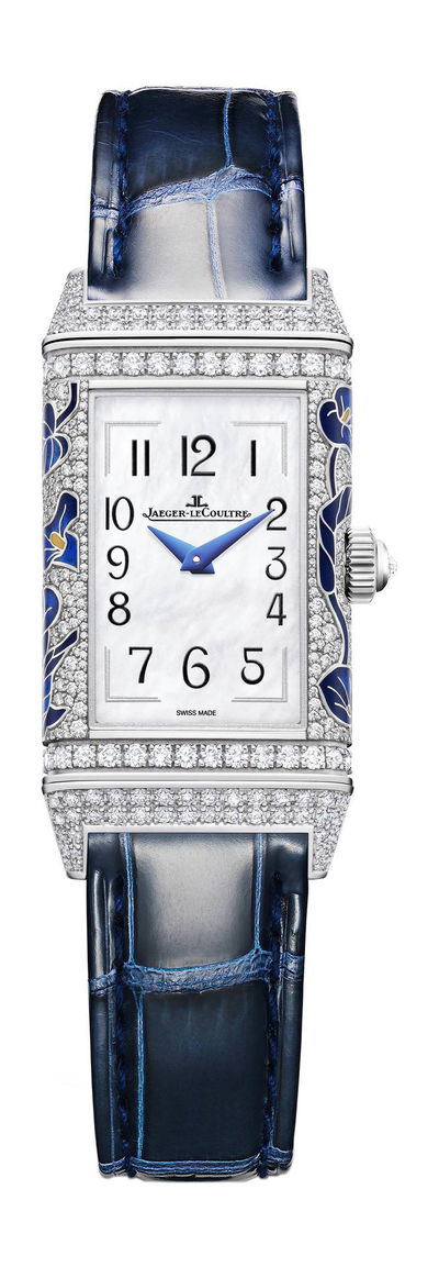 Jaeger-LeCoultre Reverso One Precious Flowers Blue Arums