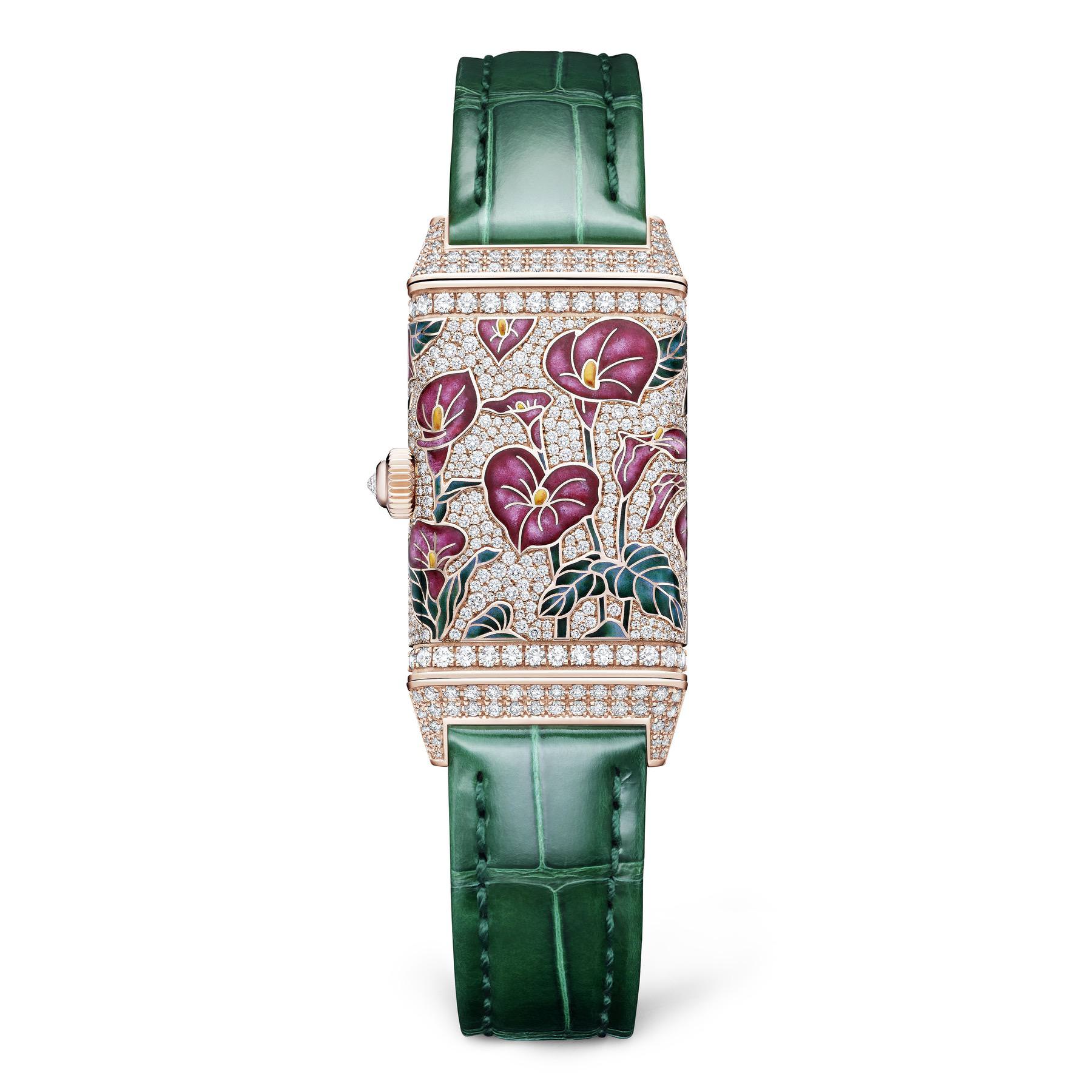 Jaeger-LeCoultre Reverso One Precious Flowers Purple Arums