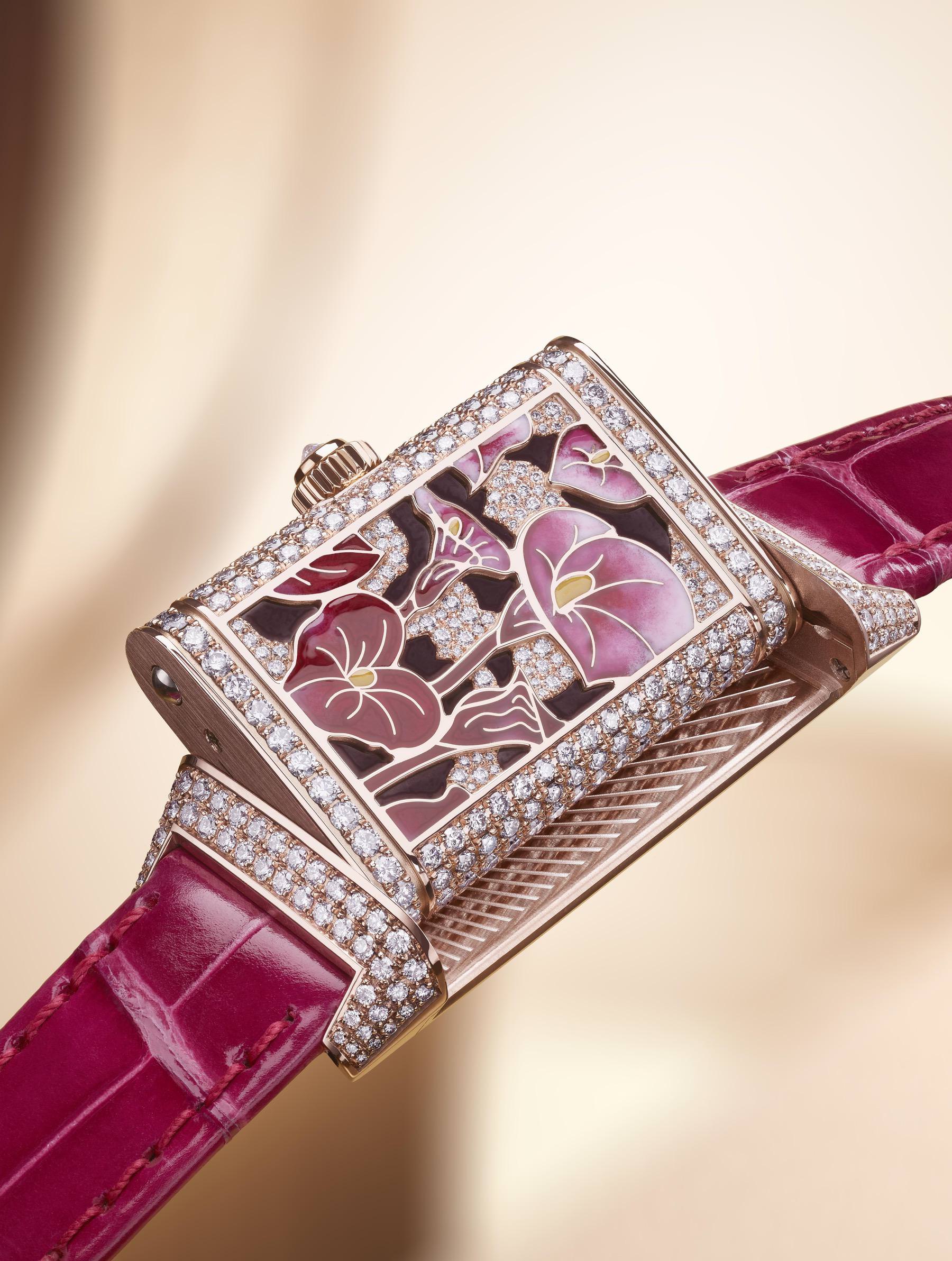 Jaeger-LeCoultre Reverso One Precious Flowers Pink Arums